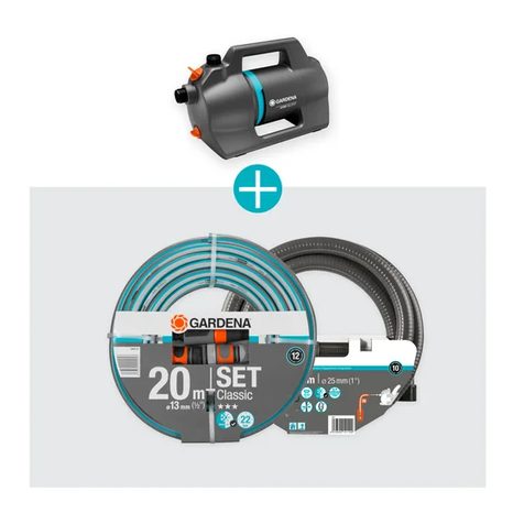 Elektrické povrchové čerpadlo Gardena 4100 Silent sada 9051-20 - 4