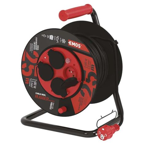 Venkovní prodlužovací kabel na bubnu 25 m, 2,5 mm² Emos P084253 - 2