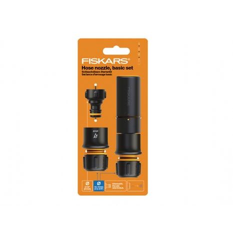 Sada spojek a zavlažovací pistole Fiskars 1/2" 1027090 - 2