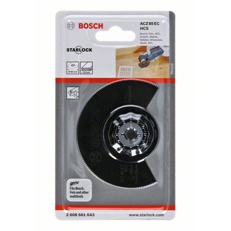 Segmentový pilový kotouč Bosch ACZ 85 EC-STARLOCK 2608661643 - 2