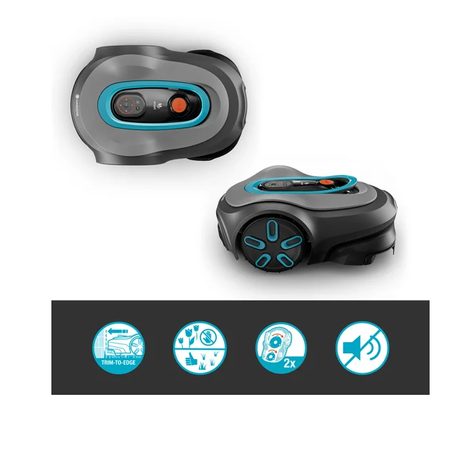 Robotická sekačka Gardena smart SILENO max 1200 m² - 3