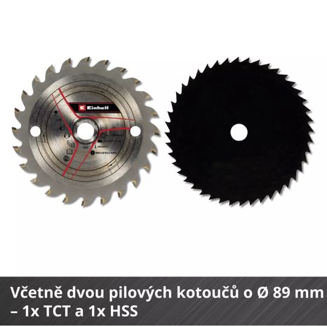 Aku mini ponorná pila Einhell TE-CS 18/89 Li Solo 4331100 - 9