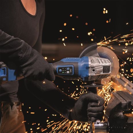 Aku úhlová bruska 125 mm Scheppach BC-AG125-X 5909235900 - 6