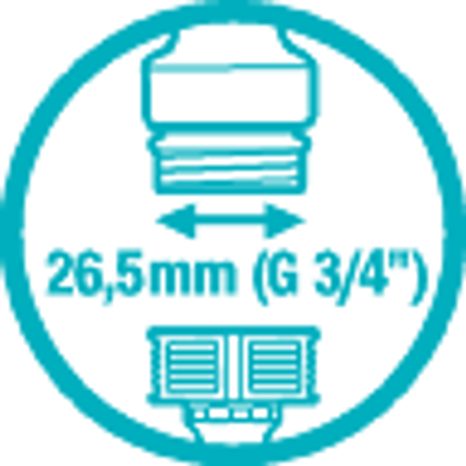 Šroubení Gardena 26,5 mm G3/4" 18221-29 - 8