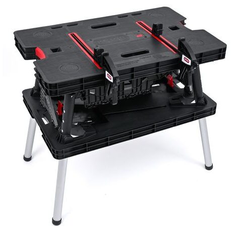 Poškozeno - Skládací pracovní stůl Keter 237005 - 5