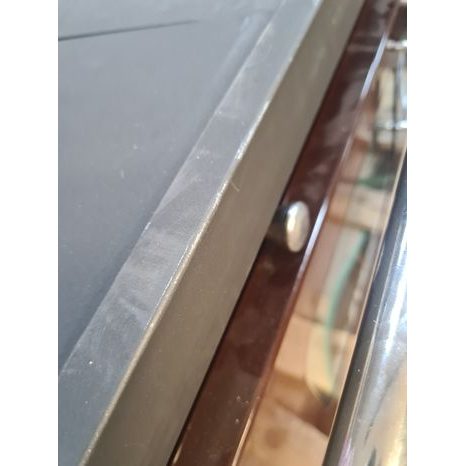 Poškozeno - Sporák s troubou na tuhá paliva ZVEZDA NARODNA E hnědá, levá - 4