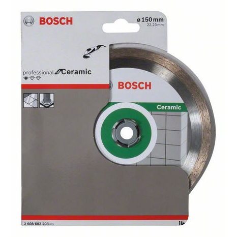 Diamantový kotouč plný Bosch Standard for Ceramic 150 mm 2608602203 - 2