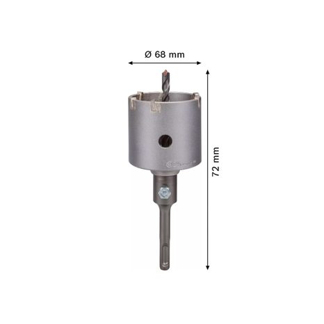 Sada vrtací korunka Bosch PRO SDS plus-5 Core Cutter 68 mm 2608550064 - 3