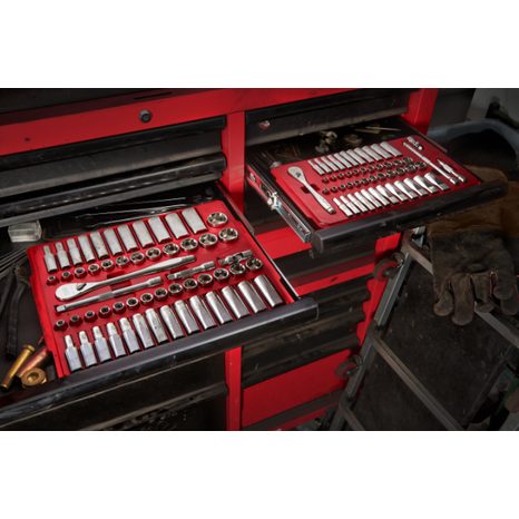 Súprava račne a nástrčných kľúčov Milwaukee 1/4" 50 ks 4932464944 - 7