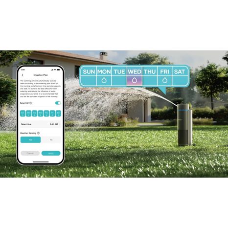 Robotický zavlažovač trávníku Aiper IrriSense - 4