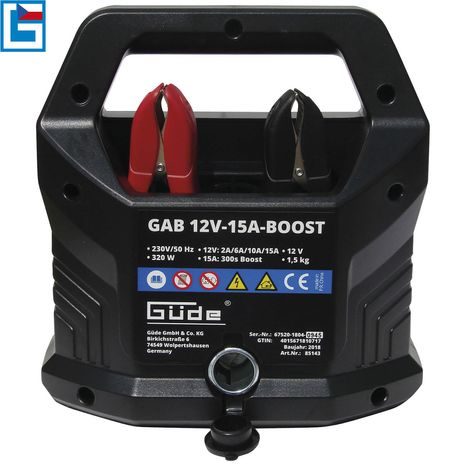 Automatická nabíjačka batérií GÜDE GAB 15 A BOOST - 2