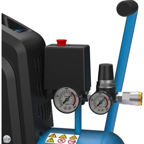 Elektrický bezolejový kompresor GÜDE 220/8/24 50128 - 3