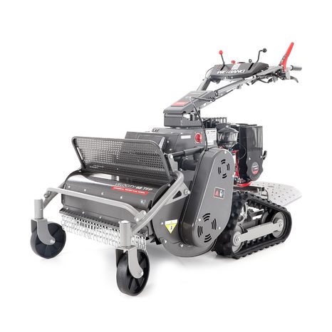 Benzínová cepová kosačka s pásmi Weibang WB GT6813-TE - 2