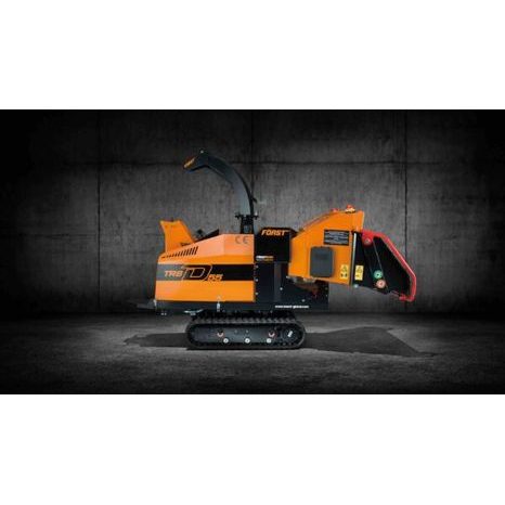 Pásový štiepkovač Först TR8D - 2