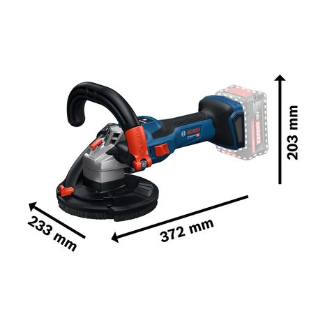 Aku bruska na beton Bosch GBR 18V-15 S 0601776201 - 3