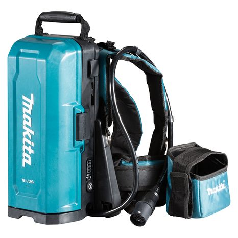 Zdroj externí Makita LXT 2x18V (plastový batoh pro 4ks akumulátoru)