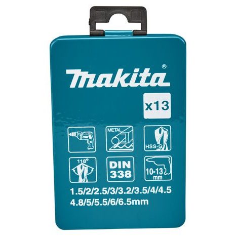 Sada vrtáků do kovu Makita HSS-G D-54019 - 2