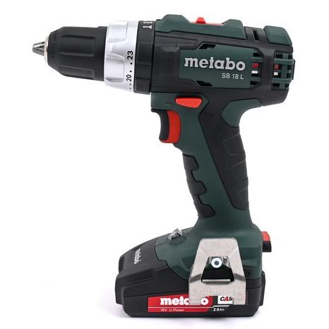 Aku příklepová vrtačka Metabo SB 18 L Set 602317540 - 3