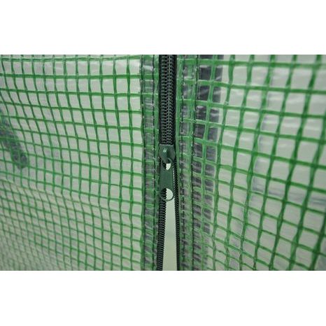 Zahradní fóliovník VespaGarden Regal - 8 polic, 143x143x195cm - zelený - 6
