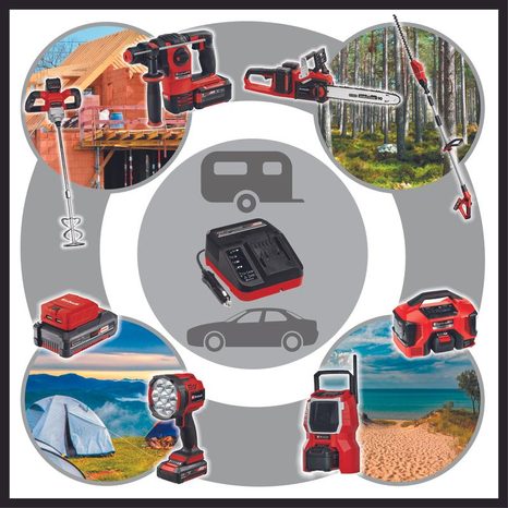 Nabíječka Einhell PXC Power X-Car Charger 3A 4512113 - 3