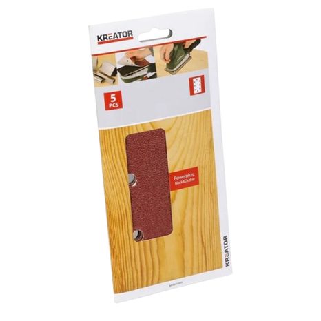 5x Brusný papír Kreator 90 x 185 mm XQ G120 KRT200507 - 2