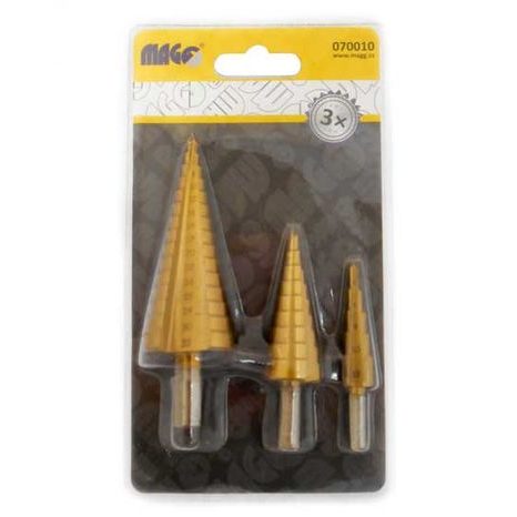 Sada stupňovitých vrtáků MAGG 070010 - 2