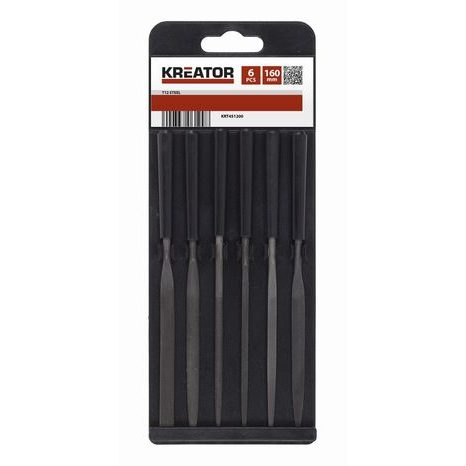 Pilník Kreator 160 mm sada 6 ks KRT451200