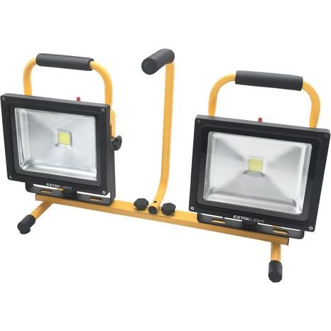 EXTOL LIGHT 43283 - reflektor LED, 2x2400lm, se stojanem 168cm