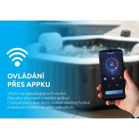 Vířivka Intex Pure Spa Jet & Bubble Deluxe HWS 6 11400256 - 15