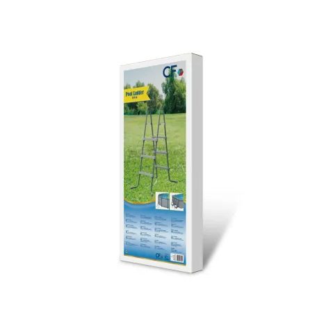 Bazénové schodíky CF 0,91 m sivé - 4