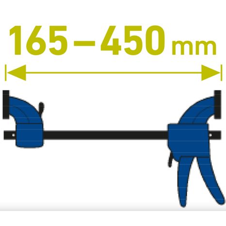Svěrka rychloupínací 300 mm EXTOL CRAFT 715523 - 3