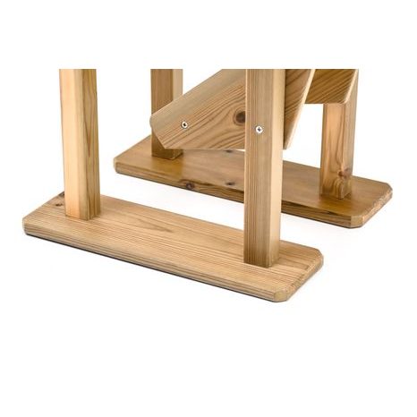 Dřevěná skluzavka na písek žlutá Classic World - 7