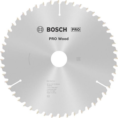 Pilový kotouč Bosch PRO Wood 216 mm 48T 2608640432