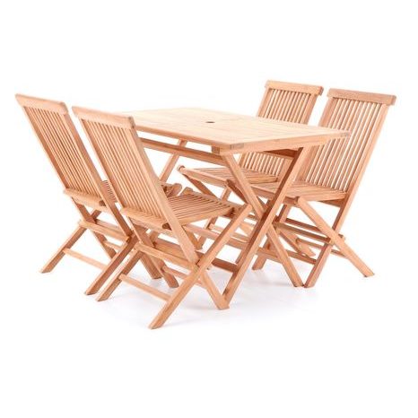 Zahradní sestava Teak pohoda set 4 VeGA