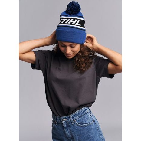 Čepice STIHL POMPON modrá - 5