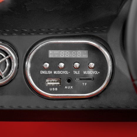MERCEDES BENZ SLS-AMG RED - akumulátorové autíčko - vozítko - 13