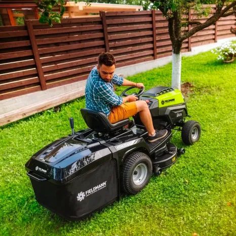 Benzínový zahradní traktor FIELDMANN FZTR 9840-B - 14