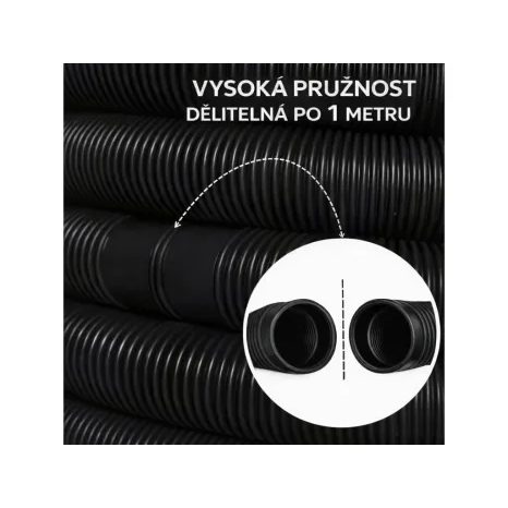 Hadice bazénová CF 6 m černá Ø 38 mm - 4