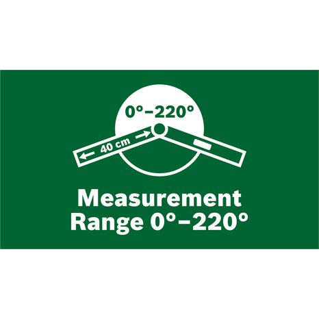 Digitálny uhlomer Bosch UniversalAngle 0603676001 - 4