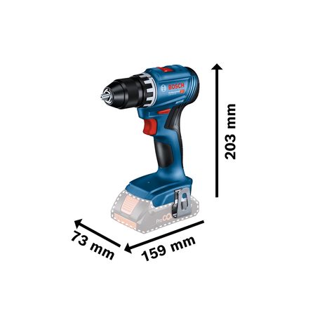 Sada akumulátorového nářadí Bosch PRO 18V 0615A5007L - 3