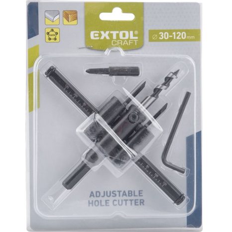 Vrták vykružovací nastavitelný EXTOL CRAFT 1804 - 2