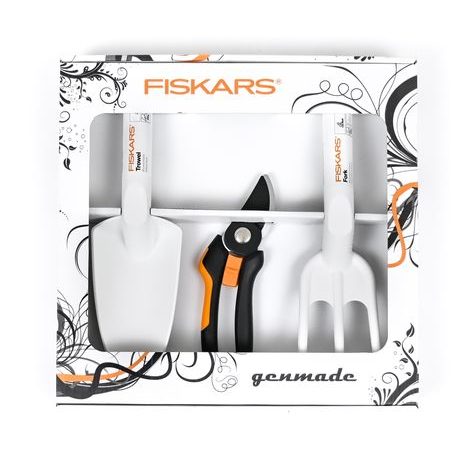 Zahradní sada Fiskars Solid, bílá - 2