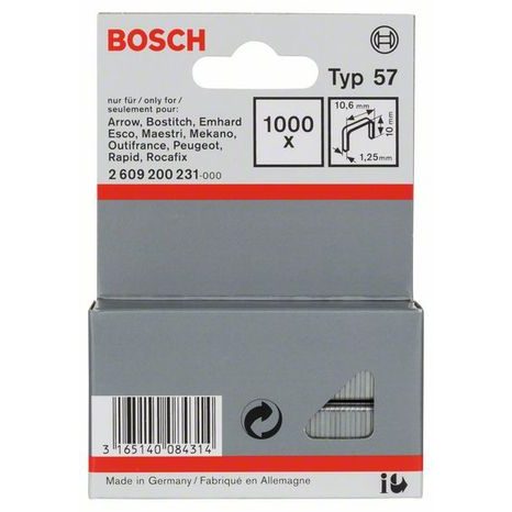 Spony Bosch typ57 10/10,6mm 2609200231 - 2