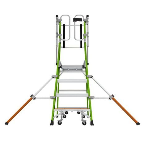 Bezpečnostní skládací žebřík LittleGiant Safety Cage 2.0 M4 19704EN - 4