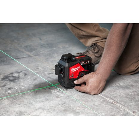 Aku čárový  laserový měřič Milwaukee M12 3PL-0C 4933478103 - 7