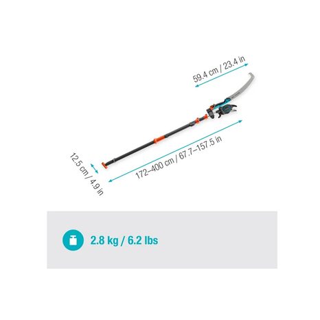 Teleskopické stříhací kopí s pilkou Gardena StarCut Pro L 12082-20 - 3