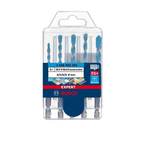 Sada vrtáků Bosch EXPERT HEX-9 MultiConstruction 2608900585