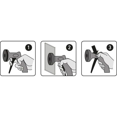 Prísavka pištoľová EXTOL PREMIUM 70mm 8863105 - 4