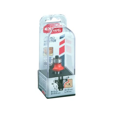 Fréza zaoblovací (vydutá) 8mm EXTOL PREMIUM 8802103 - 4