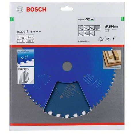 Pilový kotouč Bosch Expert for Wood  254 mm 32T 2608644341 - 2